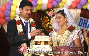 Josson Dhanya Wedding Photos